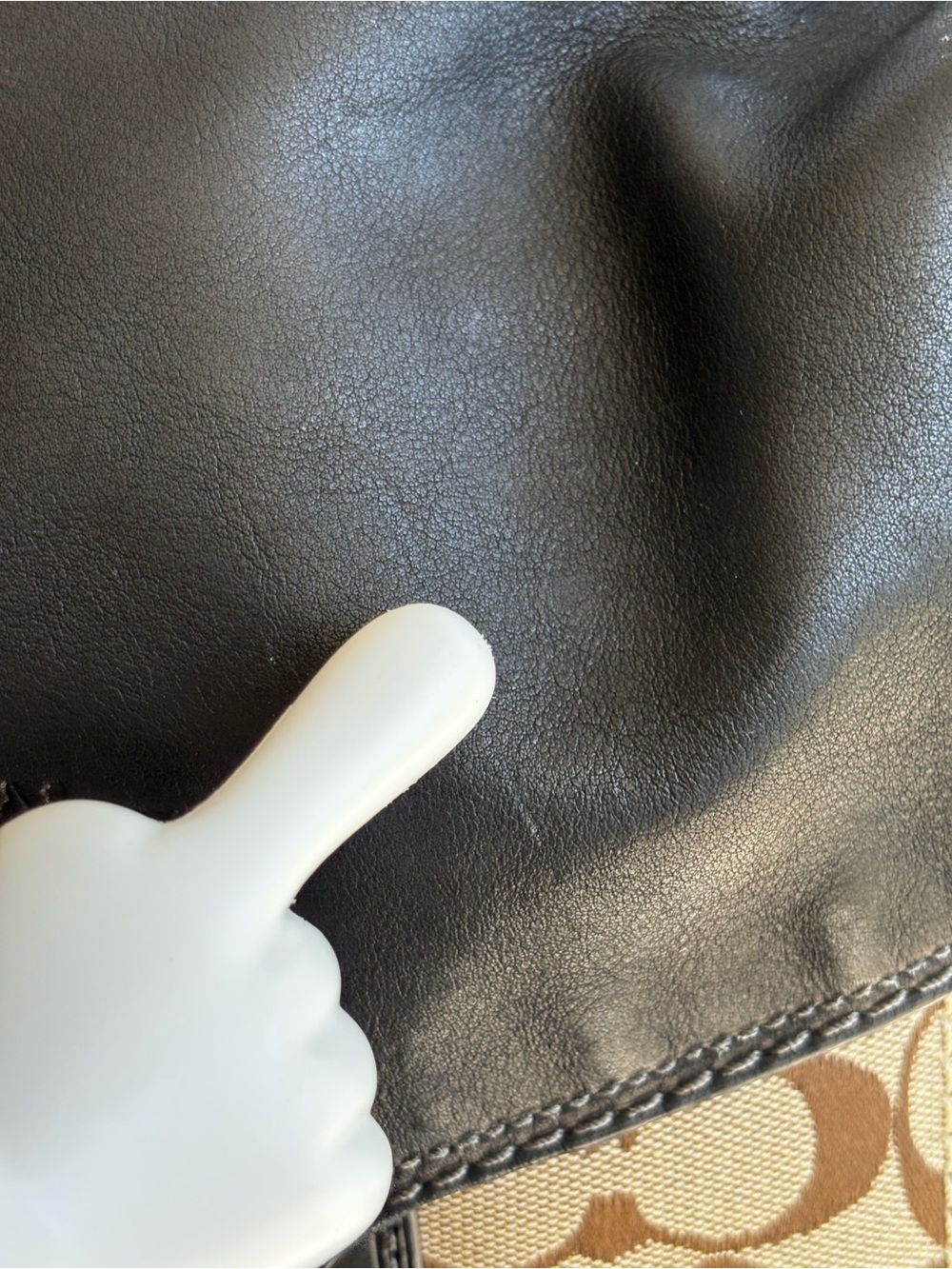 Coach Bleecker Legacy Signature Buckle Flap Hobo Bag Khaki Mahogany Style 11434 - Picture 14 of 16